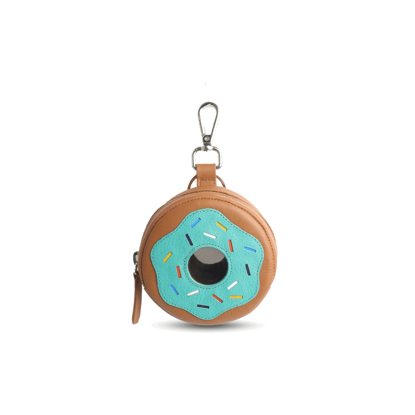 Donut Zipper Key Pouch