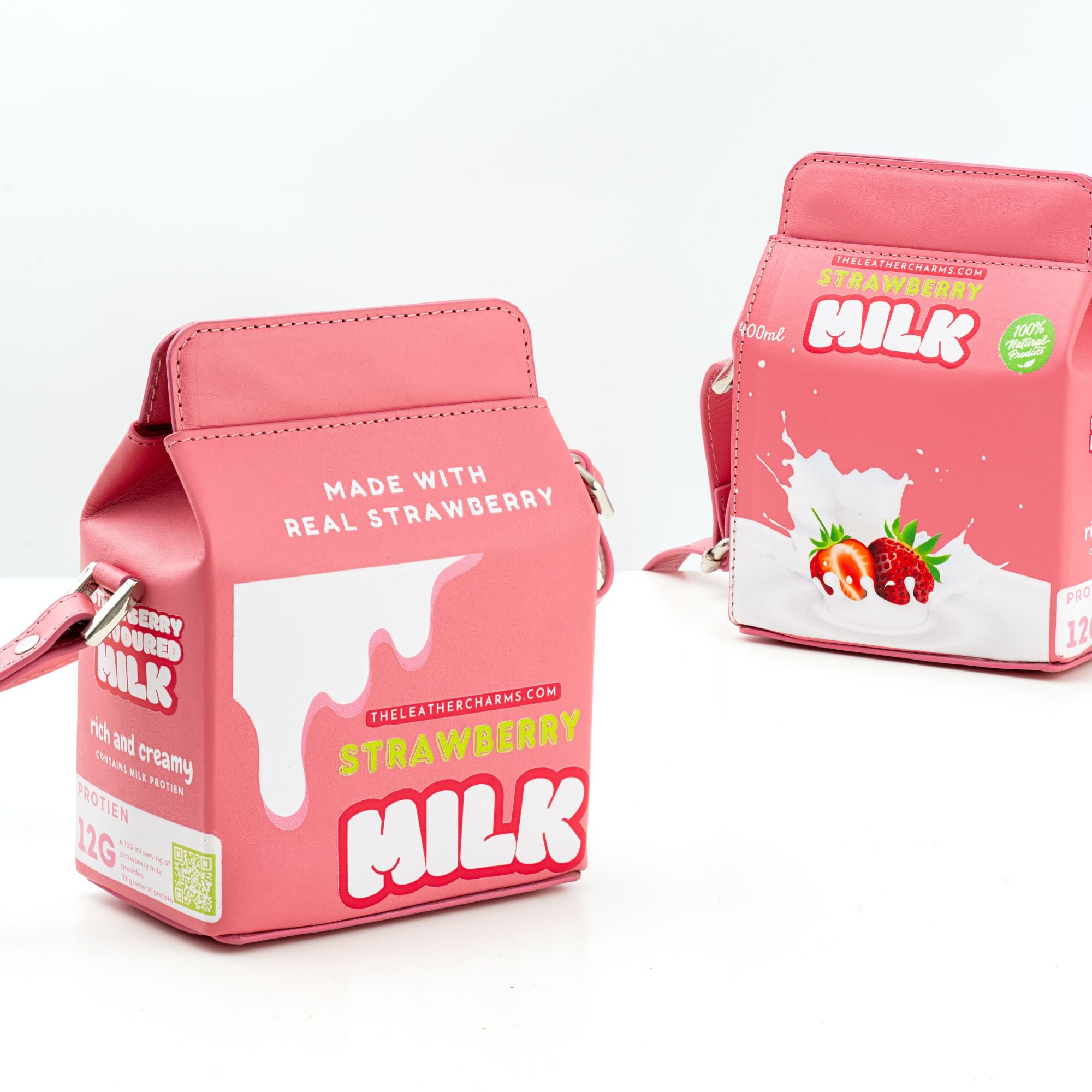 Strawberry milk bag