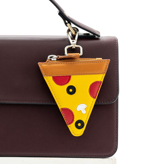 Pizza zipper pouch